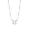 Maison de la Bijouterie Collier femme argent pendentif papillon VW3VV345 | Femme Collier Et Pendentif