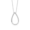 Maison de la Bijouterie Collier femme argent pendentif goutte VW30YV45 | Femme Collier Et Pendentif