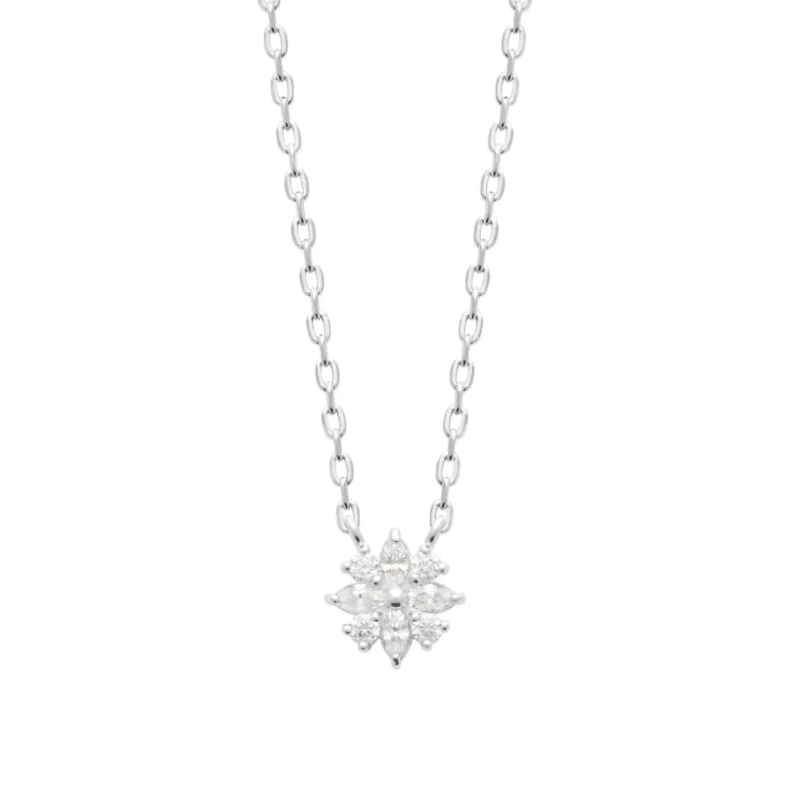 Maison de la Bijouterie Collier femme argent pendentif oxydes VW3UWY45 | Femme Collier Et Pendentif
