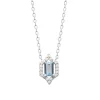 Maison de la Bijouterie Collier femme argent pendentif oxyde de zirconium VW3W0345 | Femme Collier Et Pendentif