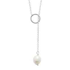 Maison de la Bijouterie Collier femme argent pendentif perle de culture VW3U5Z45 | Femme Collier Et Pendentif