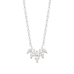 Maison de la Bijouterie Collier femme argent pendentif de zirconium VW3WUU45 | Femme Collier Et Pendentif