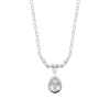 Maison de la Bijouterie Collier femme argent pendentif goutte oxyde VW3WYZ45 | Femme Collier Et Pendentif