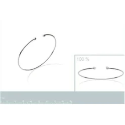 Maison de la Bijouterie Collier femme argent rhodié - WYZ3YU56 | Femme Bracelet