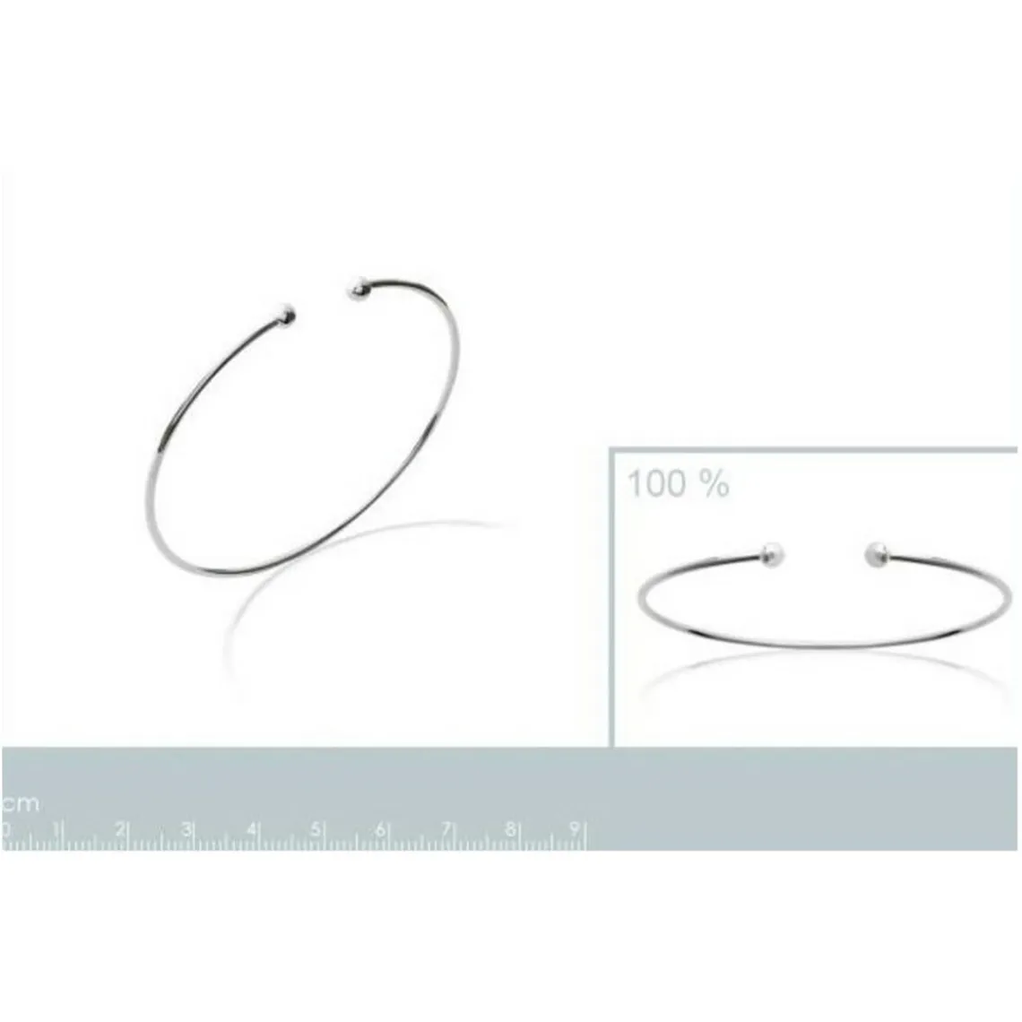 Maison de la Bijouterie Collier femme argent rhodié - WYZ3YU56 | Femme Bracelet