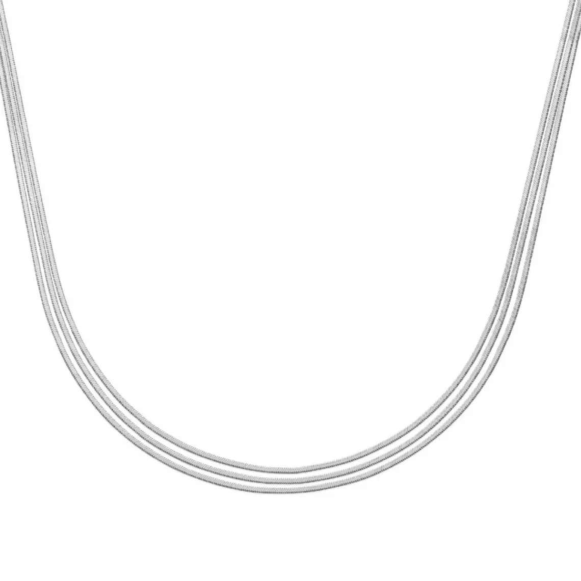 Maison de la Bijouterie Collier femme argent rhodié - W4Z3Y04Y | Femme Collier Et Pendentif