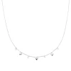 Maison de la Bijouterie Collier femme argent romantique VW3V3445 | Femme Collier Et Pendentif