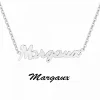Athème Collier Femme - B2689-ARGENT-MARGAUX Acier | Femme Collier Et Pendentif