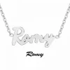 Athème Collier Femme - B2689-ARGENT-ROMY Acier Argent | Femme Collier Et Pendentif