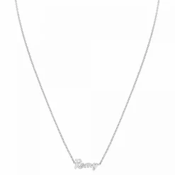 Athème Collier Femme - B2689-ARGENT-ROMY Acier Argent | Femme Collier Et Pendentif