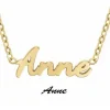 Athème Collier Femme - B2689-DORE-ANNE Acier Doré | Femme Collier Et Pendentif