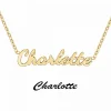 Athème Collier Femme - B2689-DORE-CHARLOTTE Acier | Femme Collier Et Pendentif