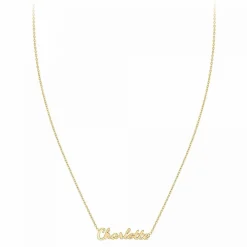 Athème Collier Femme - B2689-DORE-CHARLOTTE Acier | Femme Collier Et Pendentif