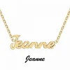 Athème Collier Femme - B2689-DORE-JEANNE Acier Doré | Femme Collier Et Pendentif