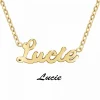 Athème Collier Femme - B2689-DORE-LUCIE Acier Doré | Femme Collier Et Pendentif