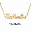 Athème Collier Femme - B2689-DORE-NATHALIE Acier Doré | Femme Collier Et Pendentif