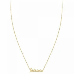 Athème Collier Femme - B2689-DORE-PATRICIA Acier Doré | Femme Collier Et Pendentif