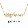Athème Collier Femme - B2689-DORE-STEPHANIE Acier | Femme Collier Et Pendentif