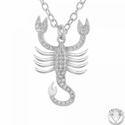 Athème Collier Femme B2425-SCORPION - Métal Argent | Femme Collier Et Pendentif