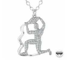 Athème Collier Femme - B2425-VERSEAU Métal Argent | Femme Collier Et Pendentif