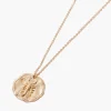 Balaboosté Collier Femme Astrologique Scorpion - 3502456531550 Métal Doré | Femme Collier Et Pendentif