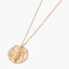 Balaboosté Collier Femme Astrologique Vierge - 3502456531567 Métal Doré | Femme Collier Et Pendentif