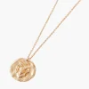 Balaboosté Collier Femme Astrologique Belier - 3502456531468 Métal Doré | Femme Collier Et Pendentif