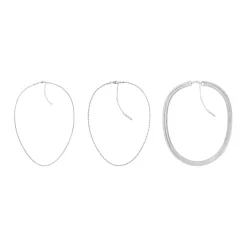 Calvin Klein Bijoux Collier Femme Calvin Klein Accent - 35000626 Acier Argent | Femme Collier Et Pendentif