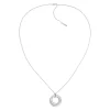 Calvin Klein Bijoux Collier Femme Ck Spiral - 35000760 Acier Argent | Femme Collier Et Pendentif