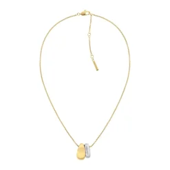 Calvin Klein Bijoux Collier Femme Calvin Klein Refine - 35000617 Acier Argent, Doré | Femme Collier Et Pendentif
