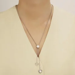 Charles Garnier Bijoux Collier Femme Passion - AGF170185N Argent | Femme Collier Et Pendentif