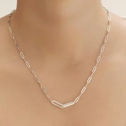 Charles Garnier Bijoux Collier Femme Styles - AGF170046N Argent | Femme Collier Et Pendentif