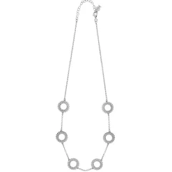 Clio Blue Collier Femme CO3570RH - Argent | Femme Collier Et Pendentif