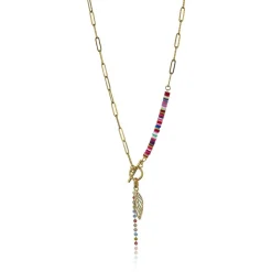 Emily Westwood Bijoux Collier femme Emily Westwood EWN23076G - Acier Doré | Femme Collier Et Pendentif