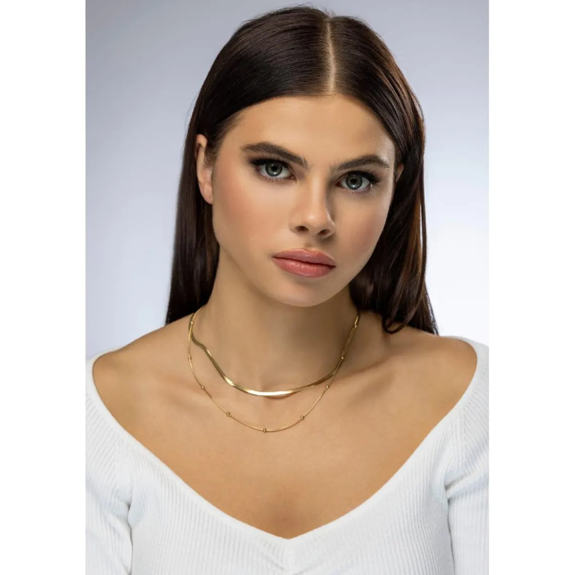 Emily Westwood Bijoux Collier femme Emily Westwood EWN23094G - Acier Doré | Femme Collier Et Pendentif