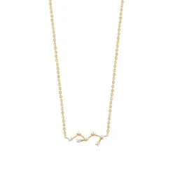 Maison de la Bijouterie Collier femme fantaisie constellation plaqué or UW3ZV445 | Femme Collier Et Pendentif