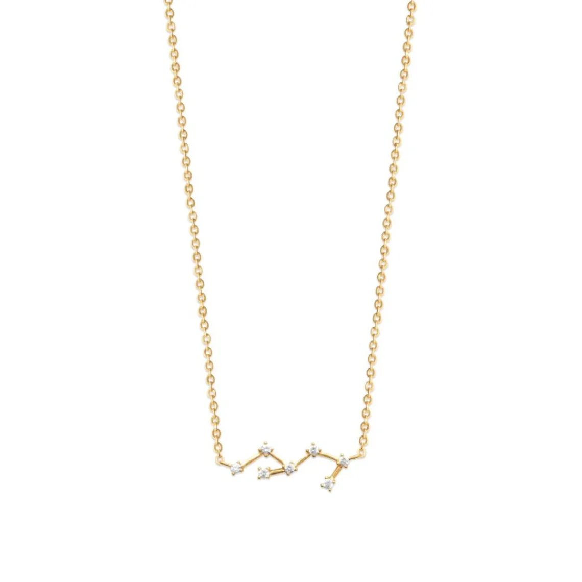 Maison de la Bijouterie Collier femme fantaisie constellation plaqué or UW3ZV445 | Femme Collier Et Pendentif