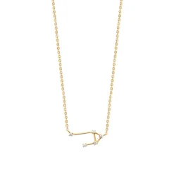 Maison de la Bijouterie Collier femme fantaisie constellation plaqué or UW3ZVZ45 | Femme Collier Et Pendentif