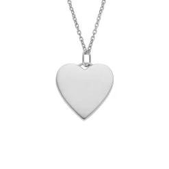 Fossil Bijoux Collier Femme - JF04690040 - Acier Argent | Femme Collier Et Pendentif