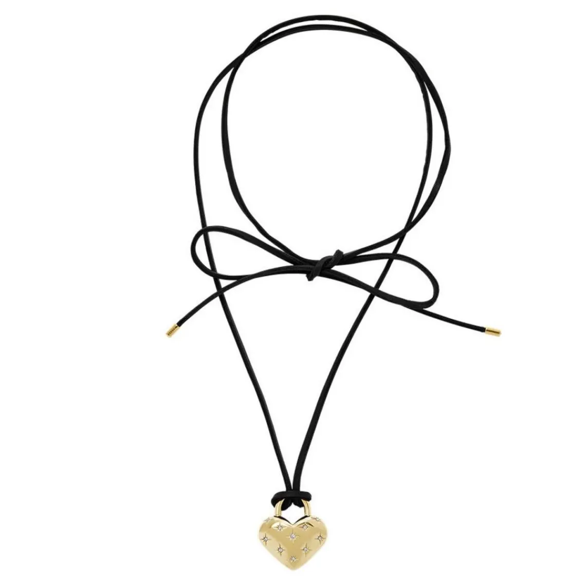 Fossil Bijoux Collier Femme Love Sadie - JF04830710 Cuir | Femme Collier Et Pendentif