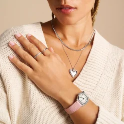 Fossil Bijoux Collier Femme Love - JF04836040 Acier inoxydable | Femme Collier Et Pendentif