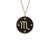 Fossil Bijoux Collier Femme Signes du Zodiaque Scorpion - JF04845710 Acier inoxydable | Femme Collier Et Pendentif