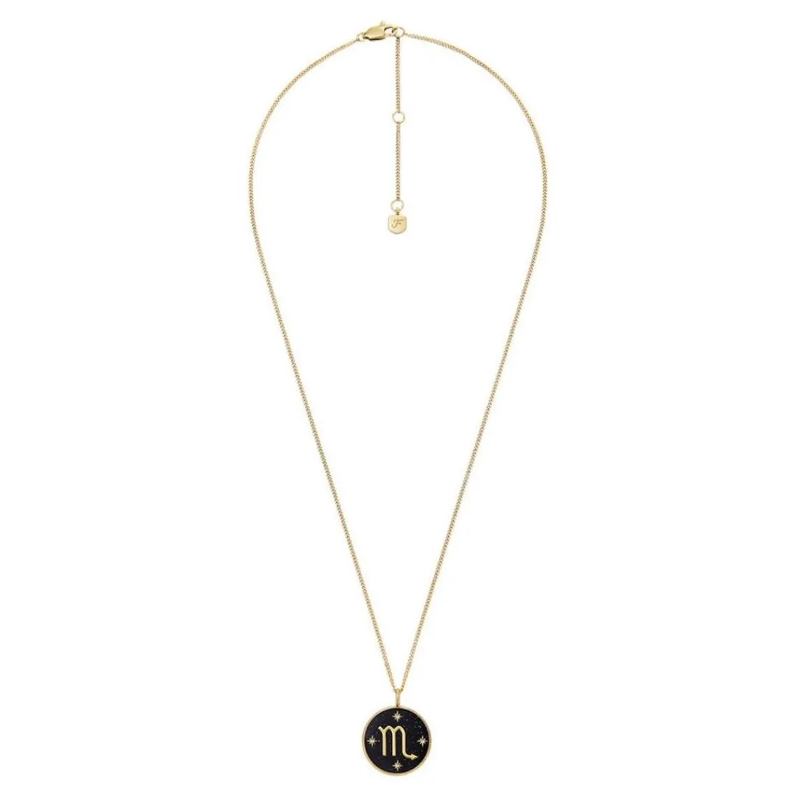 Fossil Bijoux Collier Femme Signes du Zodiaque Scorpion - JF04845710 Acier inoxydable | Femme Collier Et Pendentif