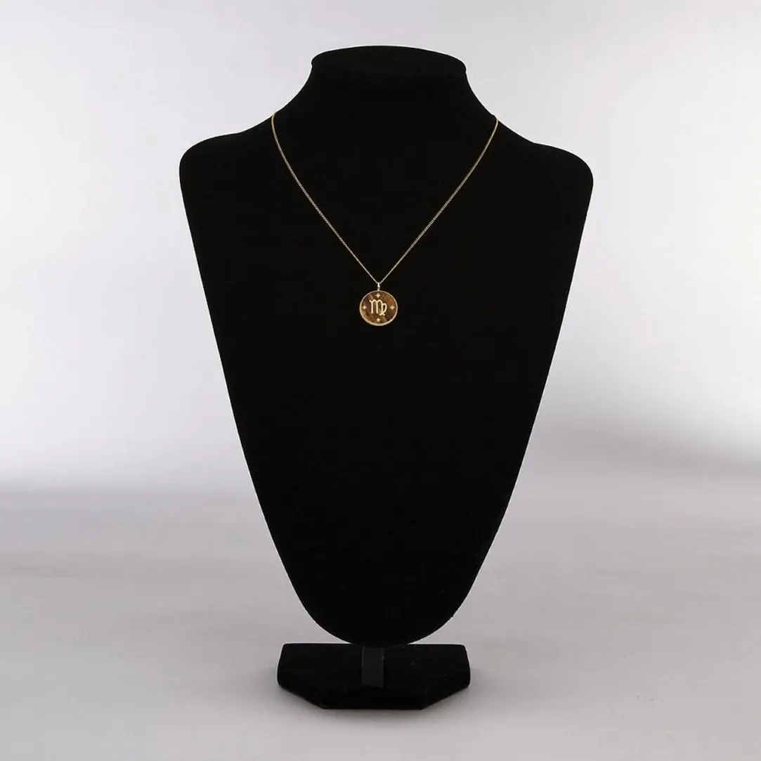 Fossil Bijoux Collier Femme Signes du Zodiaque Vierge - JF04843710 Acier inoxydable | Femme Collier Et Pendentif