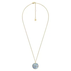 Fossil Bijoux Collier Femme Signes du Zodiaque Cancer - JF04841710 Acier inoxydable | Femme Collier Et Pendentif