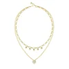 Guess Bijoux Collier Femme Crazy In Love JUBN05208JWYG Acier Doré | Femme Collier Et Pendentif