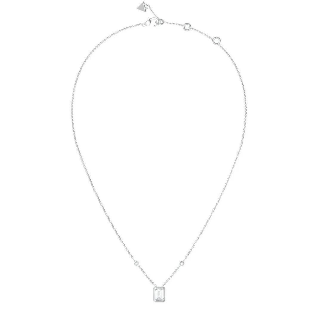 Guess Bijoux Collier Femme 4G Light JUBN05249JWRH Acier Acier | Femme Collier Et Pendentif