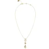 Guess Bijoux Collier Femme 4G Light JUBN05234JWYG Acier Doré | Femme Collier Et Pendentif