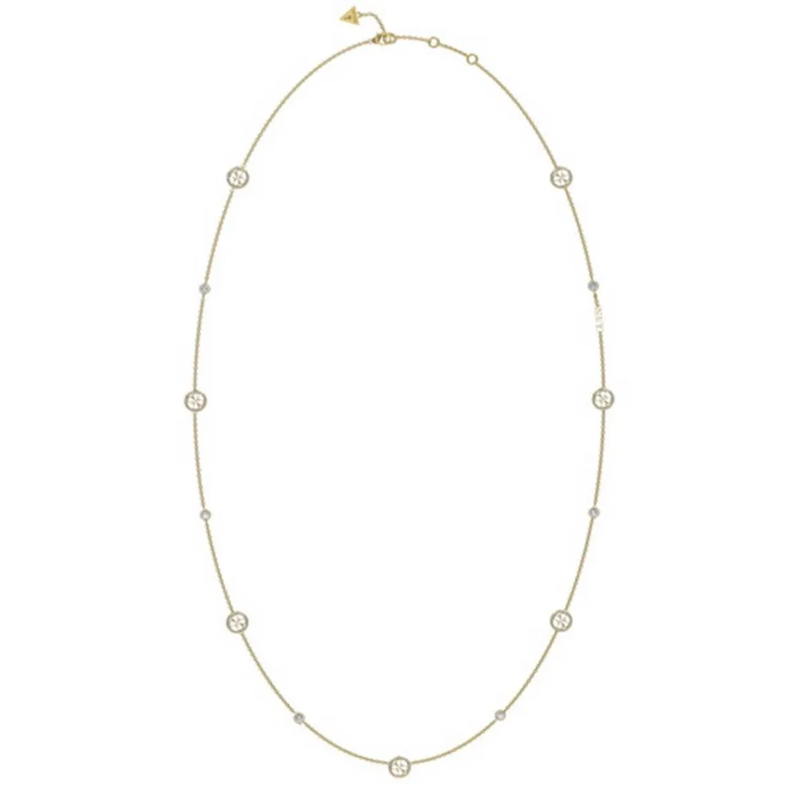 Guess Bijoux Collier Femme - JUBN02132JWYG LIFE IN 4G Acier Doré | Femme Collier Et Pendentif