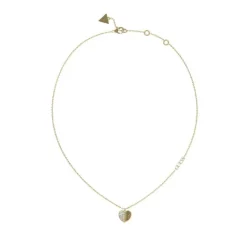 Guess Bijoux Collier femme JUBN03035JWYG - LOVELY GUESS Acier Doré | Femme Collier Et Pendentif